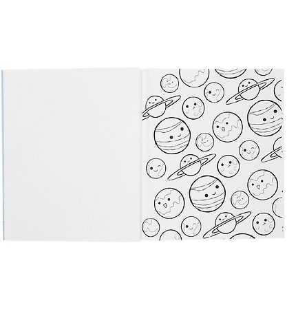 Livre de Coloriage Ooly - Outer Space Explorer