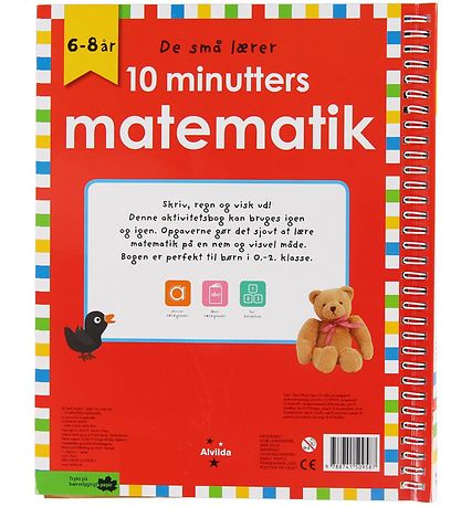 Alvilda Activity Book - Write and Erase - 10 Minute Math - Da