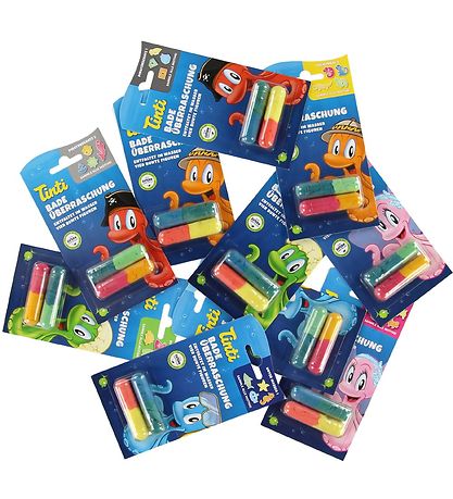 Tinti Badesvamper - 4 stk. - Assortert