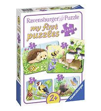 Ravensburger Púsluspil - My First - 4 Mismunandi - Sweet Garden