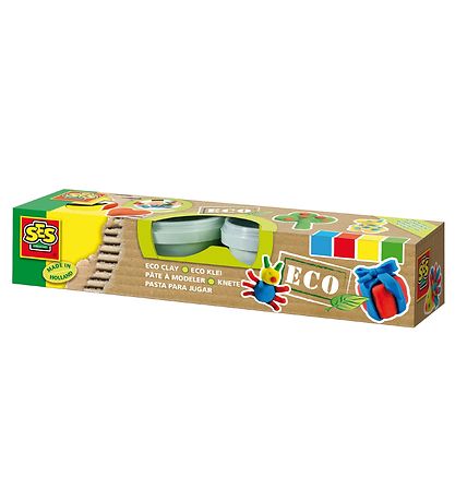SES Creative Play Dough - ECO - 4x90 g - 4 Colours