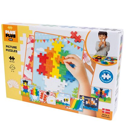 Plus-Plus Big - Picture Puzzles - 60 pcs
