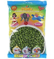 Hama Midi Beads - 3000 pcs - 84 Olive