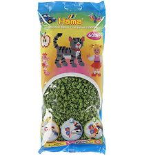 Hama Midi Beads - 6000 pcs - 84 Olive