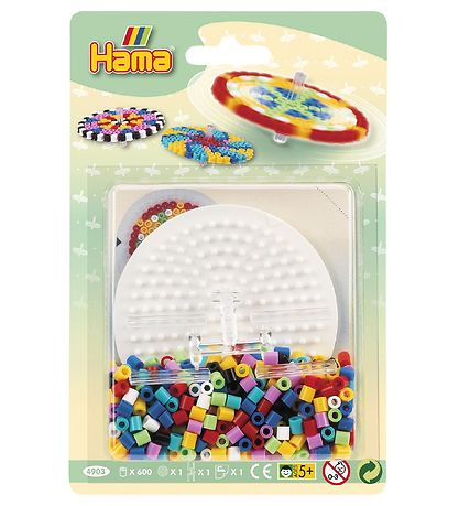 Hama Midi Bead Set - Spinning top - 600 pcs - Multicolour