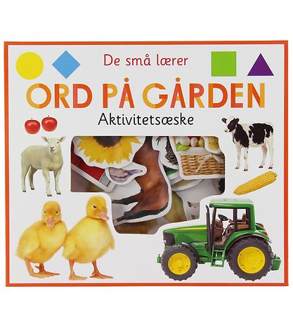 Alvilda Activity Box - De Små Lærer - Words On The Farm - Danish