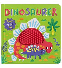 Karrusel Forlag Book - Mærk Og Føl - Dinosaurer - Danish