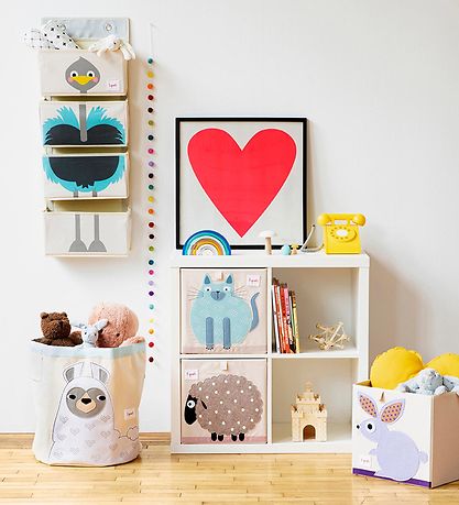 3 Sprouts Storage Bin - 44,5x43 - Llama