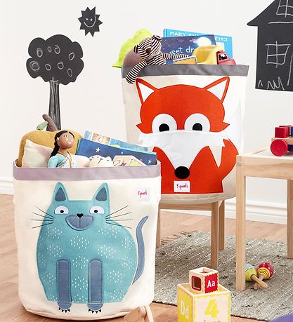 3 Sprouts Storage Bag - 44.5x43 - Cat