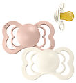 BIBS Supreme+ Pacifiers - Size 1 - 2-Pack - Symmetrical - Blush/