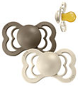 BIBS Supreme+ Pacifiers - Size 1 - 2-Pack - Symmetrical - Vanill