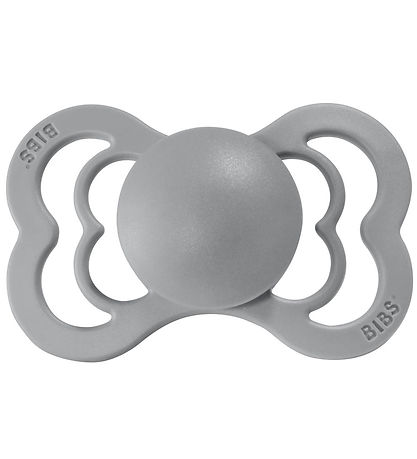 BIBS Supreme+ Pacifiers - Size 1 - 2-Pack - Symmetrical - Cloud/