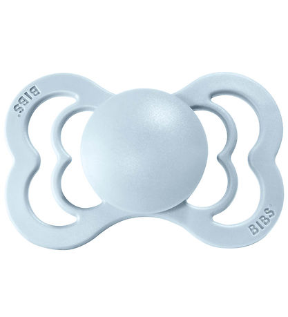 BIBS Supreme+ Pacifiers - Size 1 - 2-Pack - Symmetrical - Iron/B