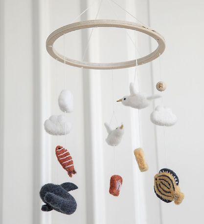 Sebra Baby-Mobiles - Filz - Seven Seas