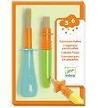 Pinceaux Djeco - 3 Pack - Plastique