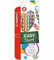 Stabilo 색연필 - EasyColors - 오른쪽 - 6 개 - 멀티 컬러