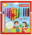 Stabilo Markers - Cappi - 12 pcs - Multicolour
