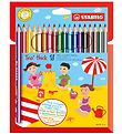 Stabilo Buntstifte - Trio Thick - 18 st. - Mehrfarbig