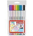 Stabilo Tuschen - Pen 68 Brush - 10 st. - Bunt