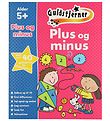 Karrusel Forlag Activity Book - Gold Stars - Plus And Minus - D