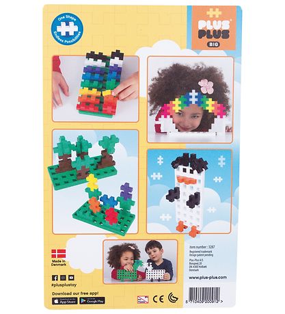 Plus-Plus Big - Baseplate Duo - Green/White