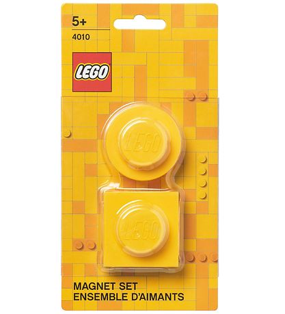 LEGO® Storage Magnets - 2 pcs - Yellow
