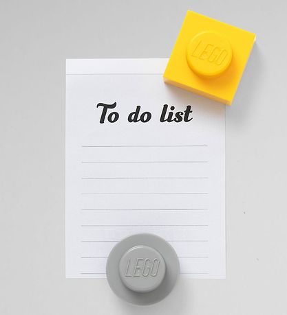 LEGO® Storage Magnets - 2 pcs - Yellow