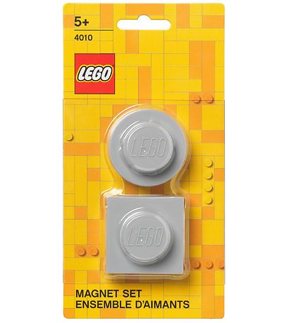 LEGO® Storage Magneter - 2 stk. - Grå