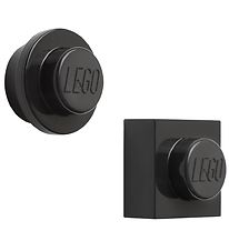 LEGO® Storage Magnets - 2 pcs - Black