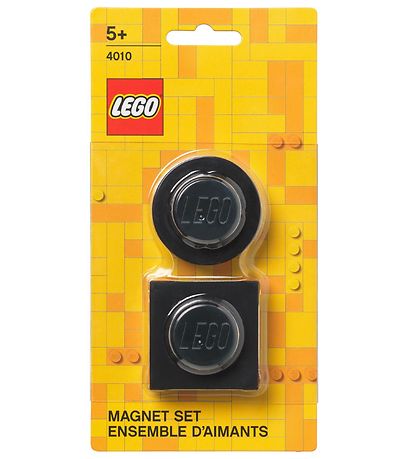 LEGO® Storage Magnets - 2 pcs - Black