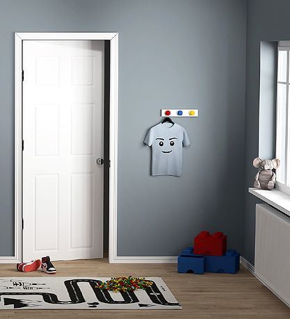 Porte-manteau LEGO® Storage - 33 cm - Rouge/Bleu/Jaune
