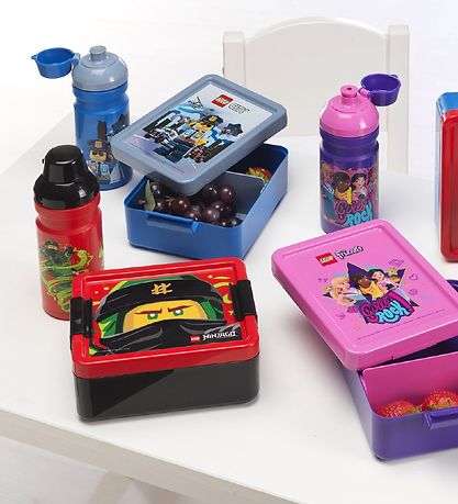 LEGO® Storage Brotdose/Trinkflasche - City - Blau