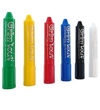 Grim Tout Kinderschminke - 6er-Pack - Mehrfarbig