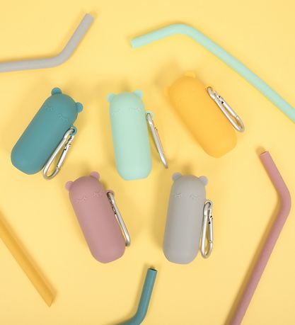 We Might Be Tiny Straw - Silicone - Mint