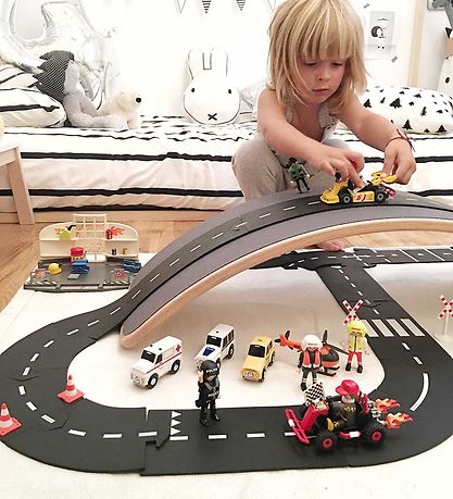 Waytoplay Car Track - Long Straight - 6 pcs