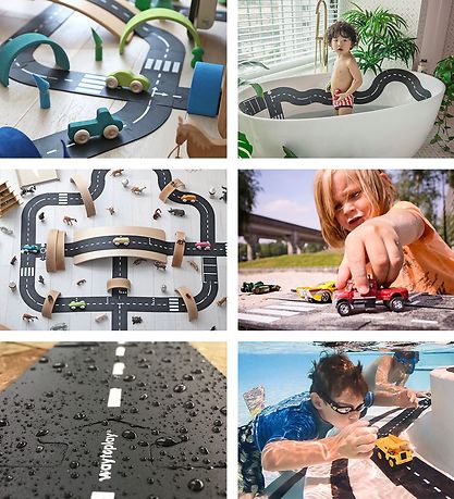 Waytoplay Car Track - Long Straight - 6 pcs