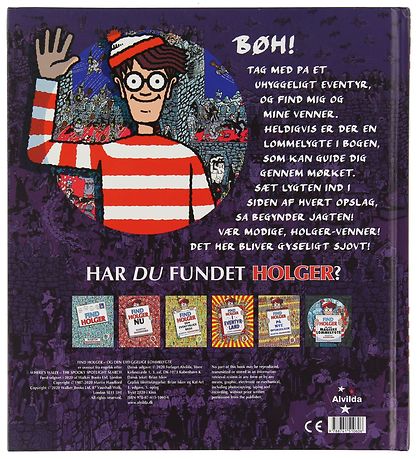 Alvilda Bok - Find Holger & Den Uhyggelige Lommelygte - Danska