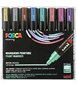 Posca Filzstifte - PC-5M - 8 st. - Metallic Mehrfarbig