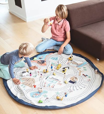 Play&Go Toy Mat - D: 140 cm - L.A. Roadmap 