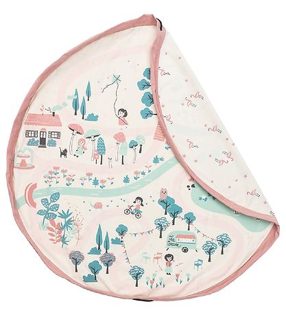 Tapis de Jeu Play&Go - Ø: 140 cm - Promenade Dans Un Parc
