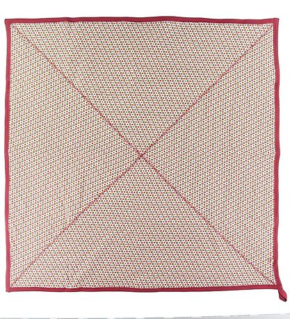 Katvig Blanket - 100x100 - Red w. Apples