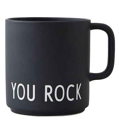 Design Letters Becher - Favourite - Schwarz m. Du Rock
