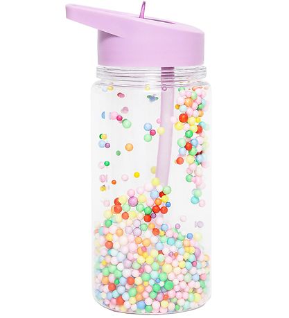 Petit Monkey Water Bottle w. Spout - 300 ml - Macaron Pops - Lil
