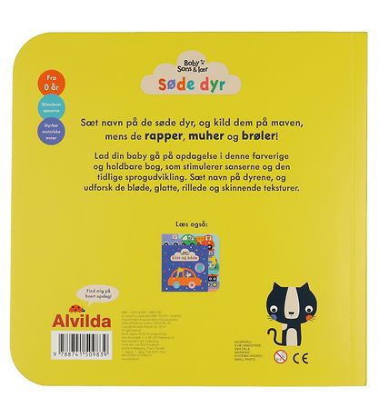 Alvilda Book - Sans & Lær - SÃ¸de Dyr - Danish