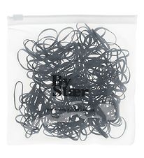 By Stær Elastic Hair Bands - Silicone - 200 pcs - Black