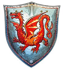 Liontouch Kostüm - Amber Drachenschild - Grau