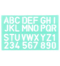 Linex Lettertypesjabloon - 30mm - Groen