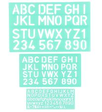 Linex Lettertypesjabloonset - 3-pack - Groen