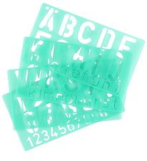 Linex Lettertypesjabloon - 50mm - Groen