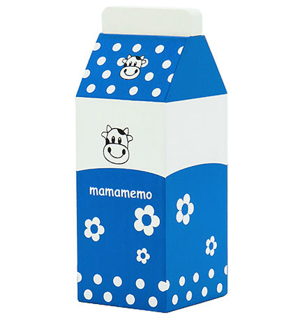MaMaMeMo Leksaksmat - Trä - Blå Mjölk